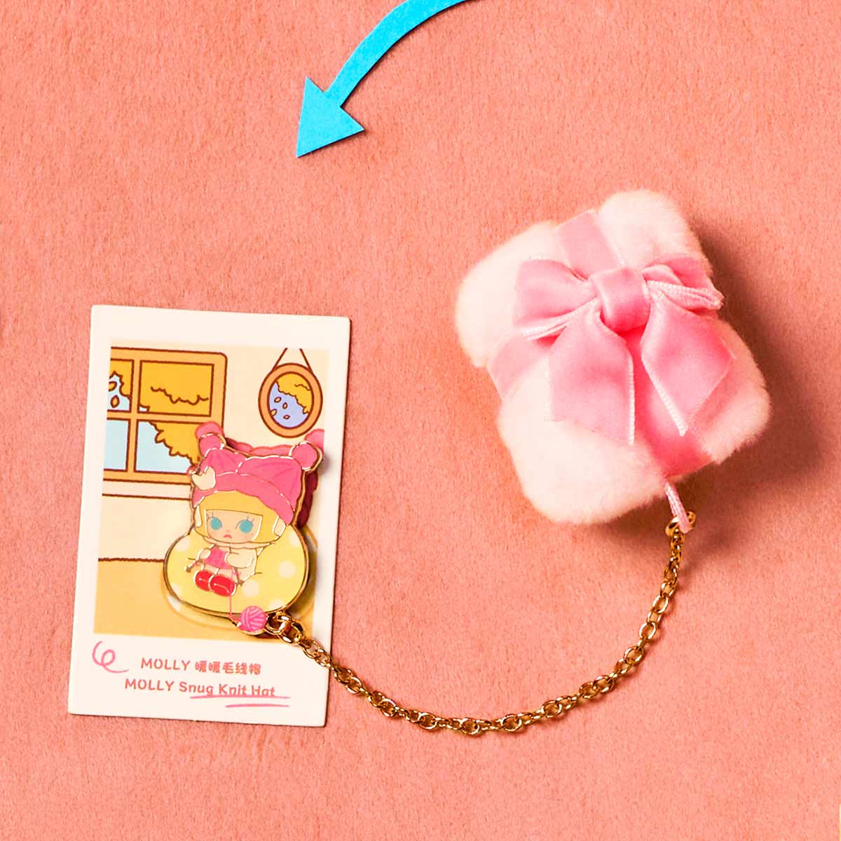 POP BEAN Fluffy & Cozy Series-Fridge Magnet Blind Box